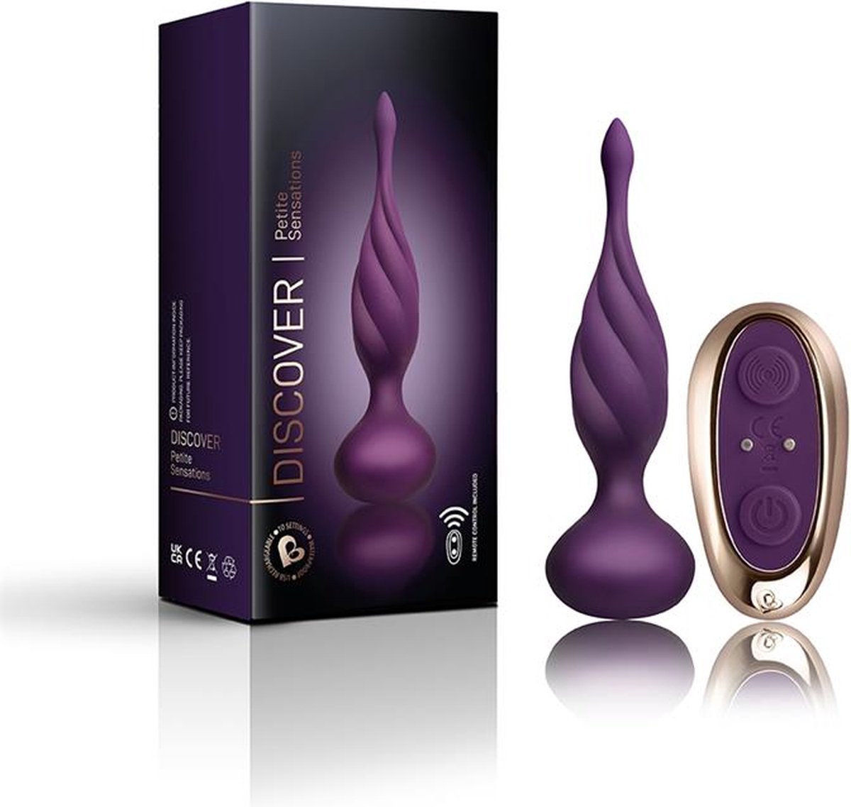 Rocks Off Rocks-Off - Petite Sensations Discover Anaal Vibrator - - Paars