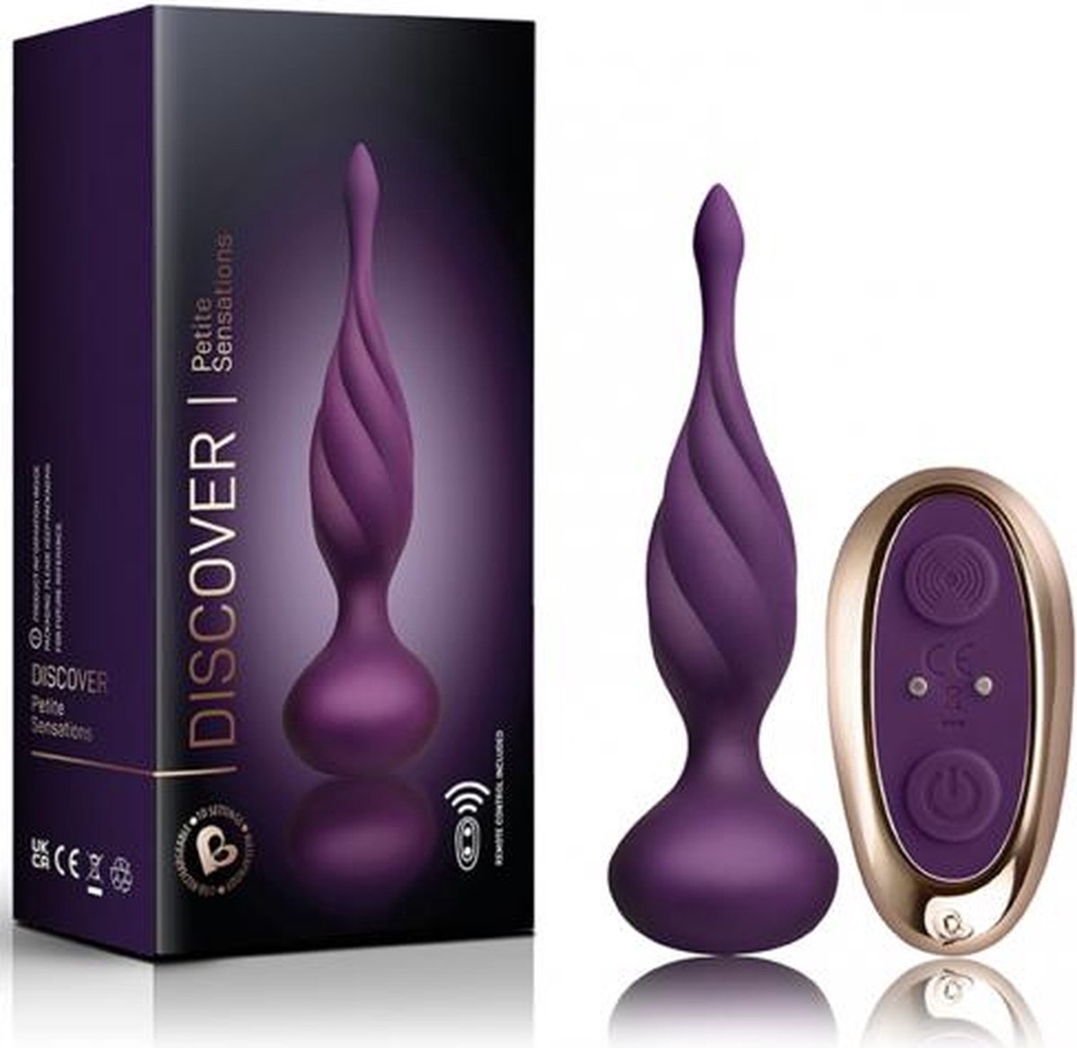 Rocks Off Rocks-Off - Petite Sensations Discover Anaal Vibrator - - Paars