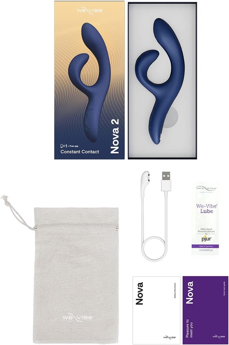 We-vibe Nova 2 - Midnight Blue - Blauw