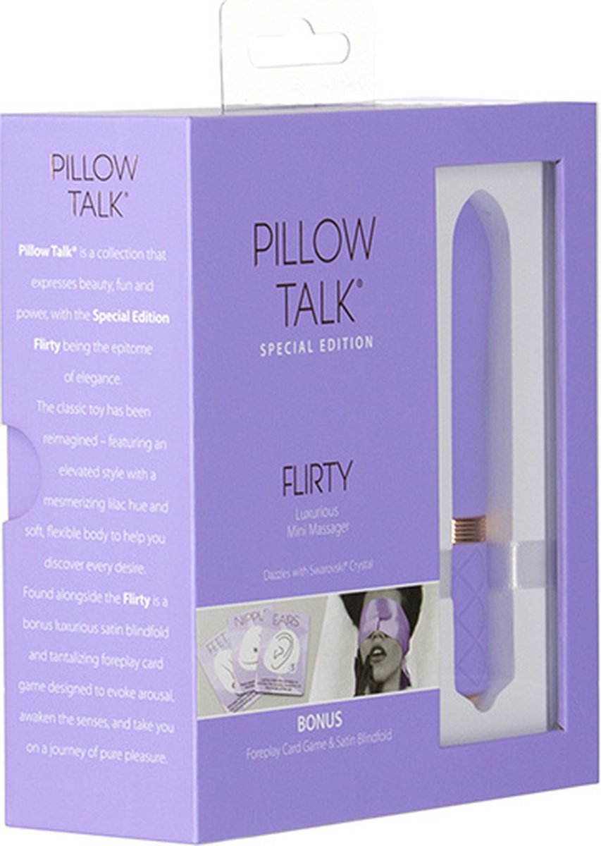 Pillow Talk Flirty Mini Vibrator Special Edition - - Paars