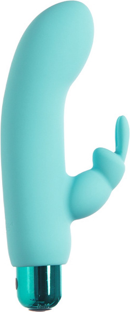 PowerBullet Alice's Bunny Vibrator - Turquoise - Groen