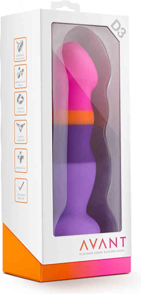 Avant - Siliconen Dildo Met Zuignap - Summer Fling