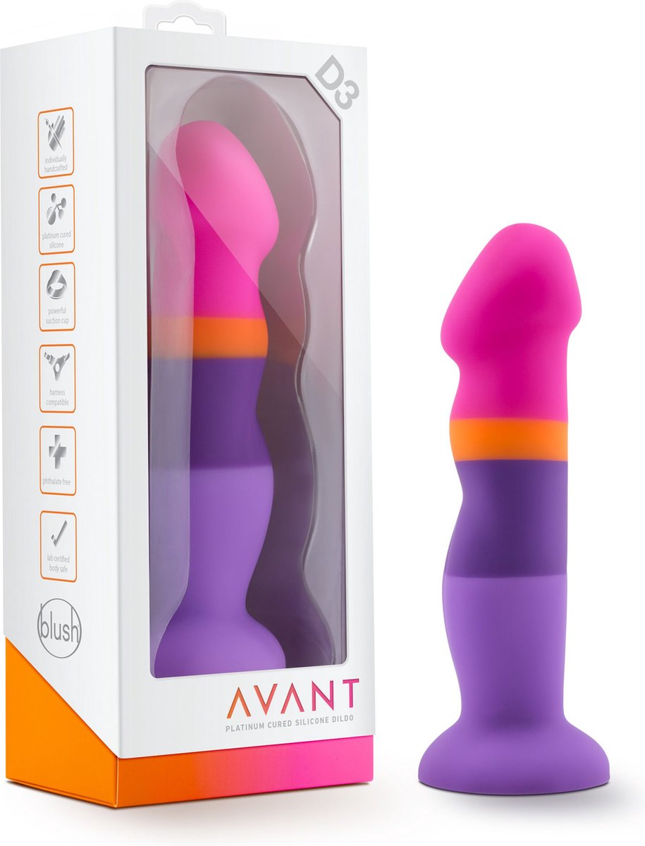 Avant - Siliconen Dildo Met Zuignap - Summer Fling
