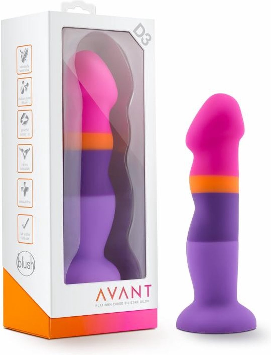 Avant - Siliconen Dildo Met Zuignap - Summer Fling