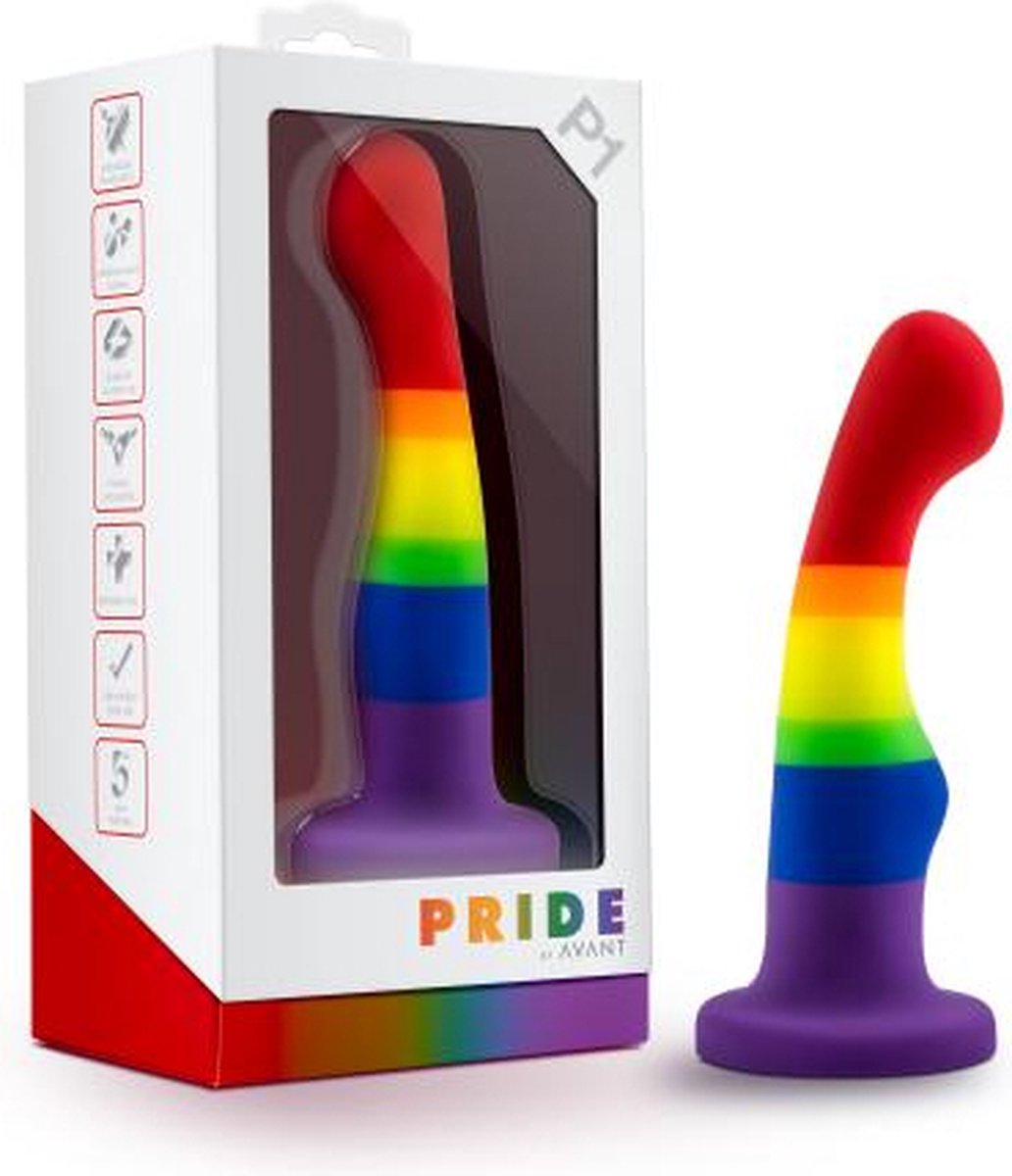 Avant - Pride Siliconen Dildo Met Zuignap - Freedom