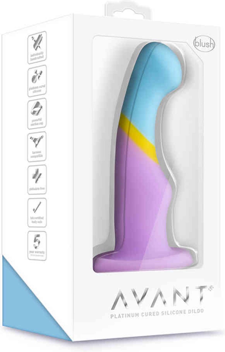 Avant - Siliconen Dildo Met Zuignap - Heart of Gold