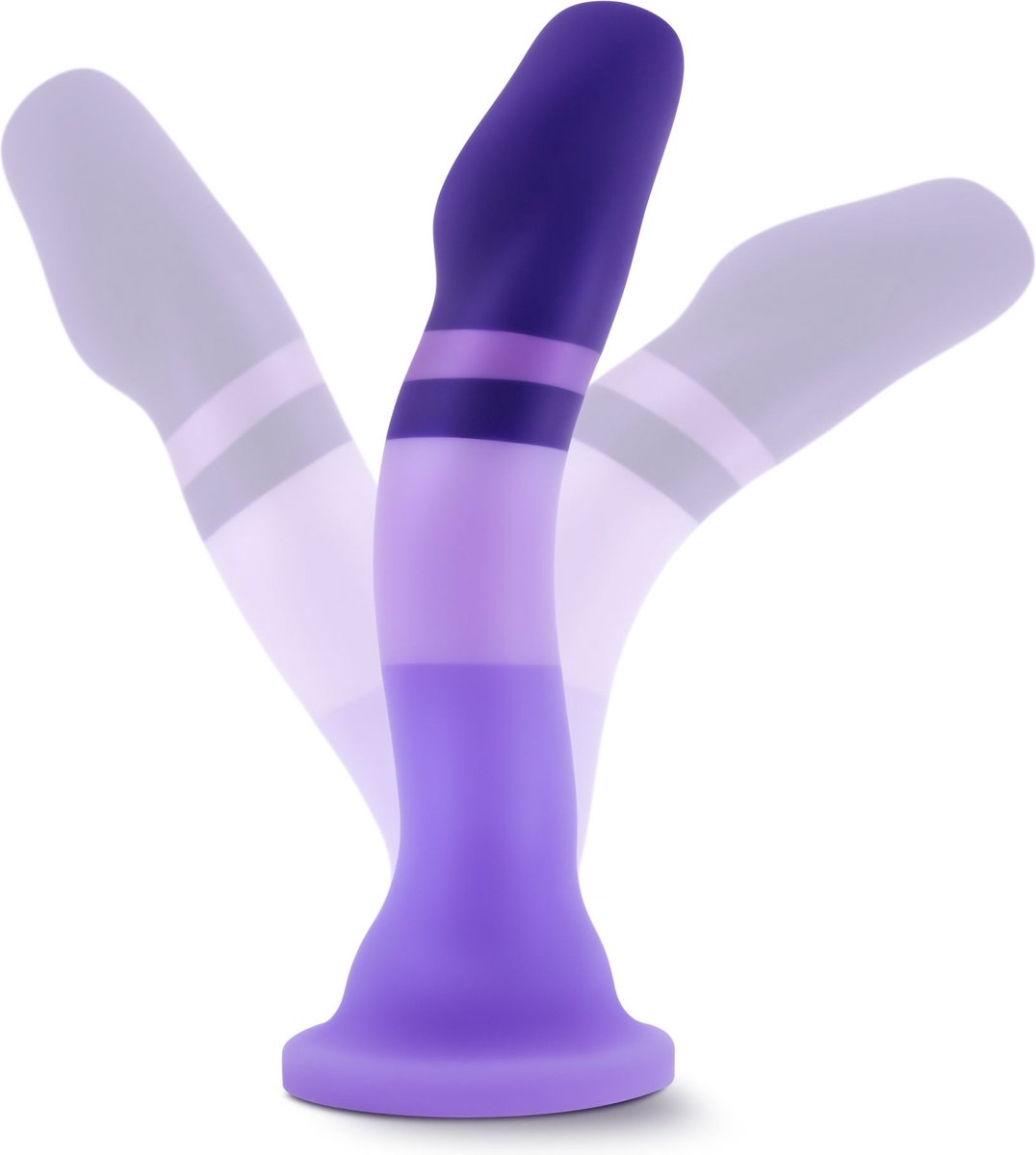 Avant - Siliconen Dildo Met Zuignap - Purple Rain