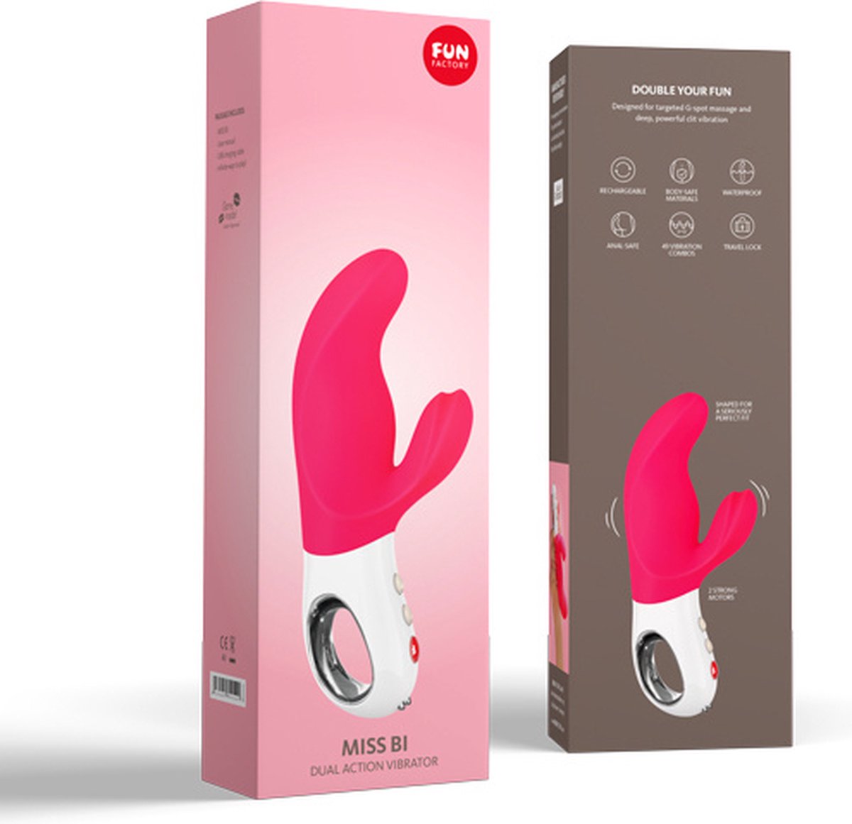 Fun Factory Miss Bi Rabbit Vibrator - - Paars