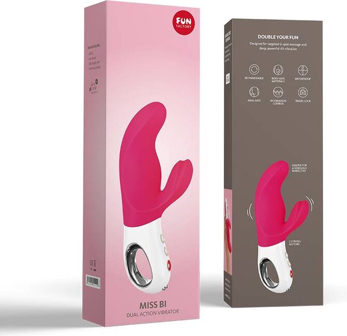 Fun Factory Miss Bi Rabbit Vibrator - - Paars