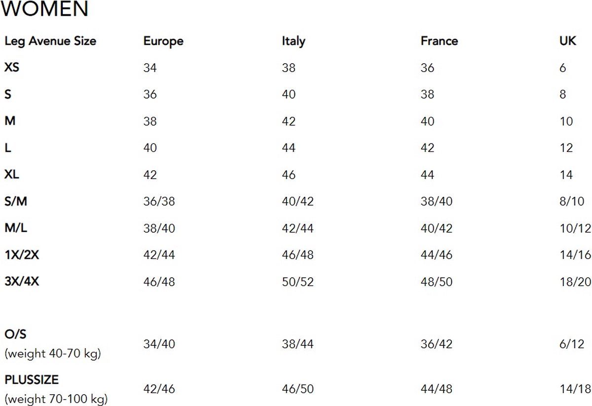 Leg Avenue Nylon Kousen - - Wit
