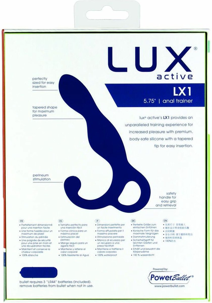 Lux Active LX1 - Vibrerende Anaaltrainer