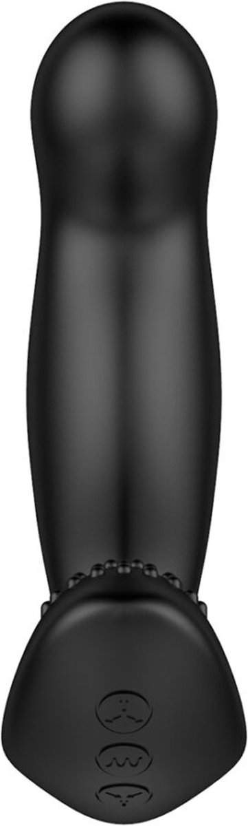 Nexus - Boost Vibrerende en Opblaasbare Prostaat Vibrator - diameter 46 mm - Zwart