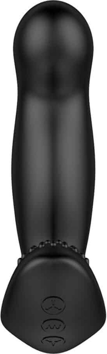 Nexus - Boost Vibrerende en Opblaasbare Prostaat Vibrator - diameter 46 mm - Zwart