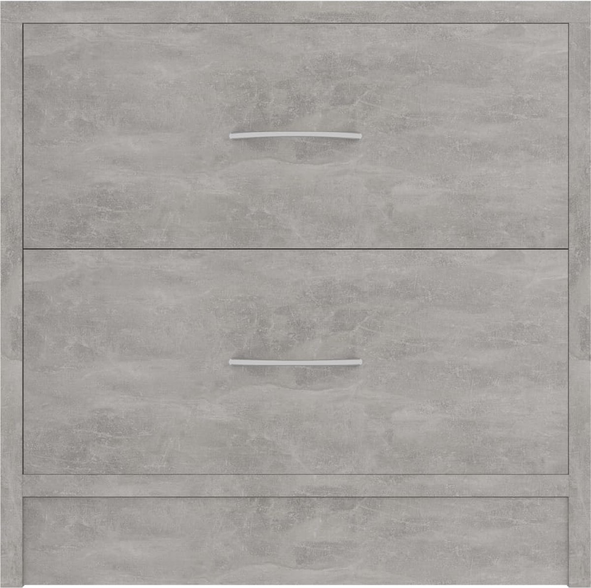 Vidaxl Nachtkastjes 2 St 40x30x40 Cm Spaanplaat Beton - Grijs