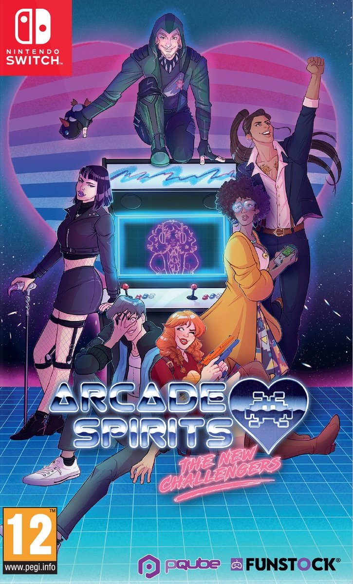 Pqube Arcade Spirits: The New Challengers