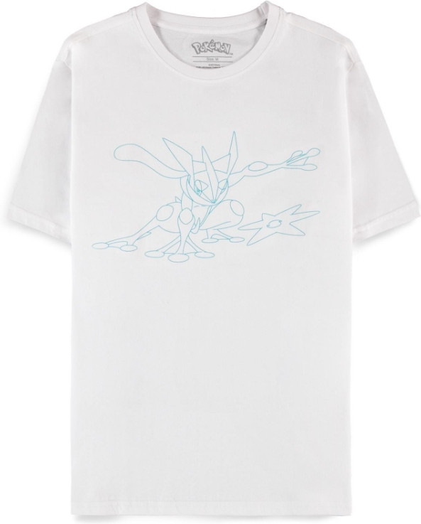 Difuzed Pokémon - Greninja - White Men's Short Sleeved T-shirt