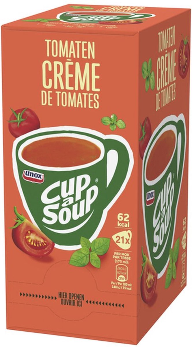 Cup A Soup Cup-a-Soup - Tomaten crème - 21 x 175ml