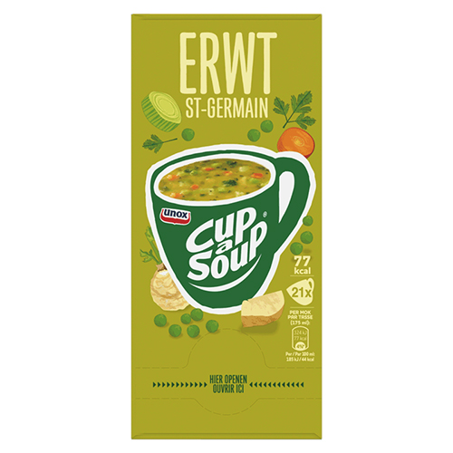 Cup A Soup Cup-a-Soup - Erwt - 21x 175ml