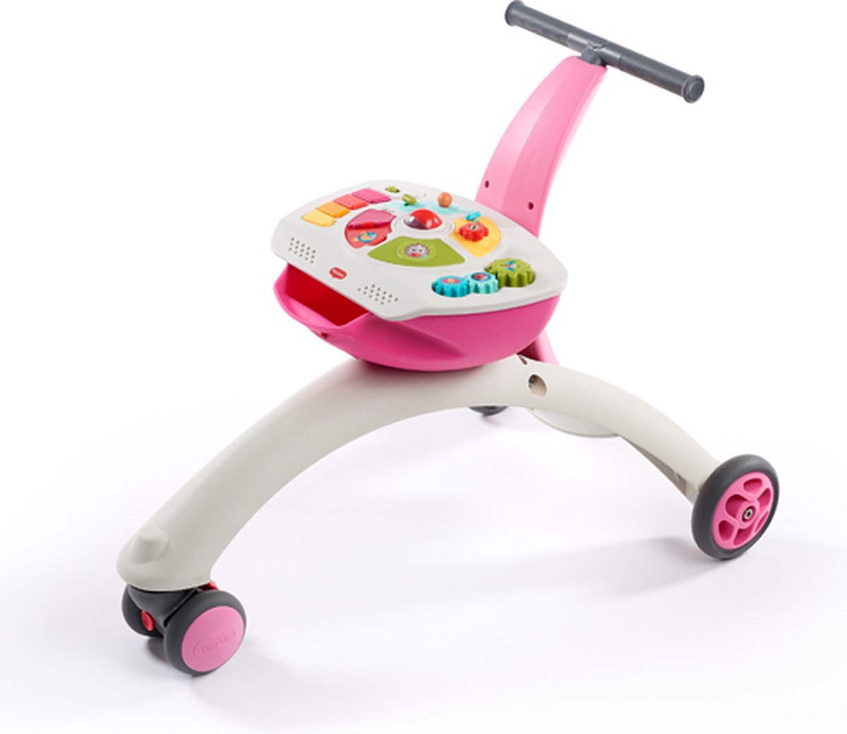 Tiny Love 5-in-1 Walk Behind and Ride On Pink