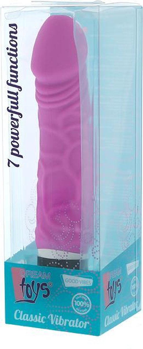 Seven Creations Purrfect klassieke vibrator met 7 standen - Paars