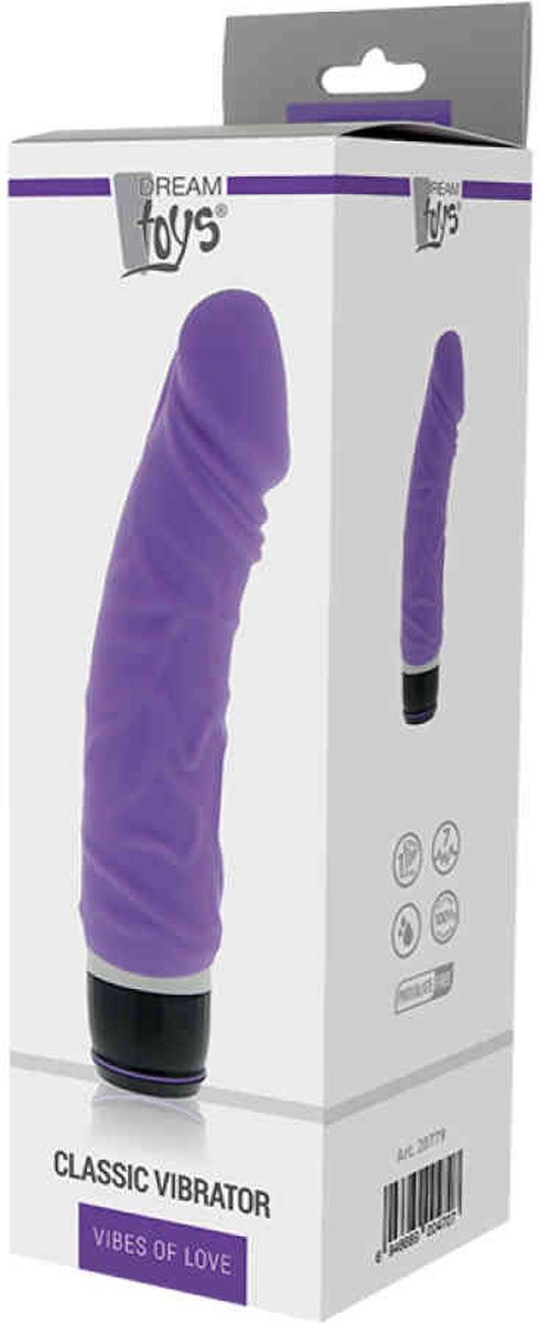 Seven Creations Purrfect klassieke vibrator met 7 standen - Paars