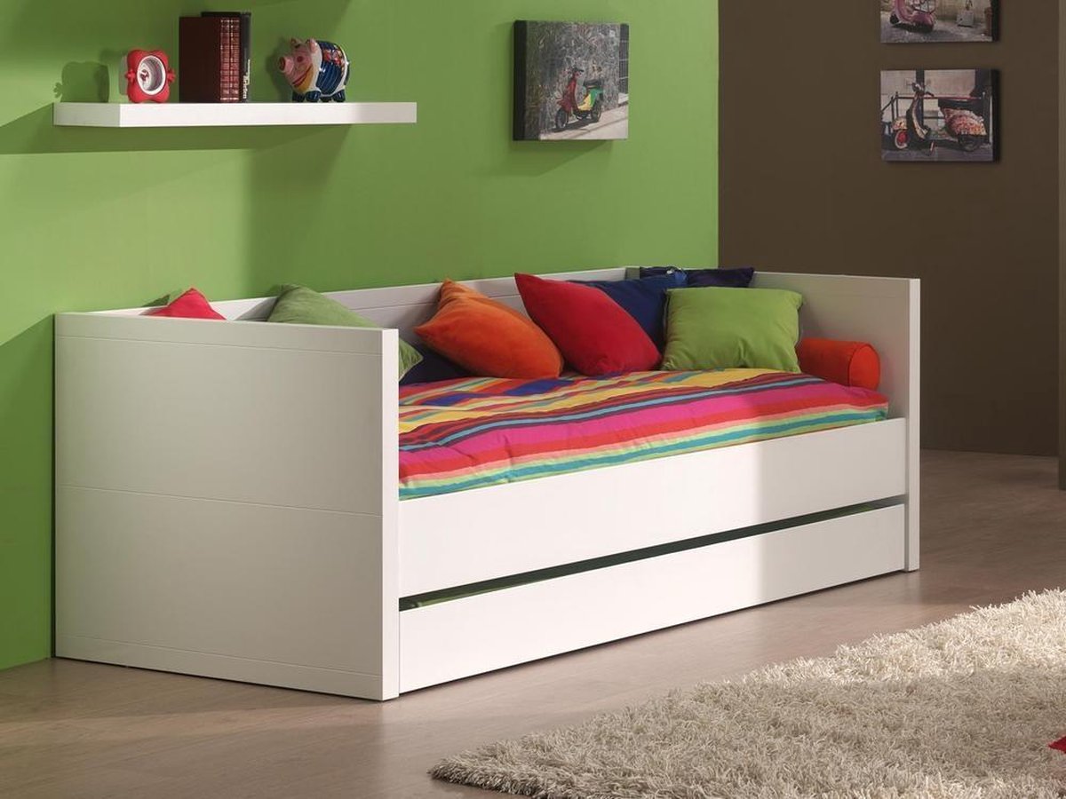 Vipack Kajuitbed Lara - 90 x 200 cm - - Wit
