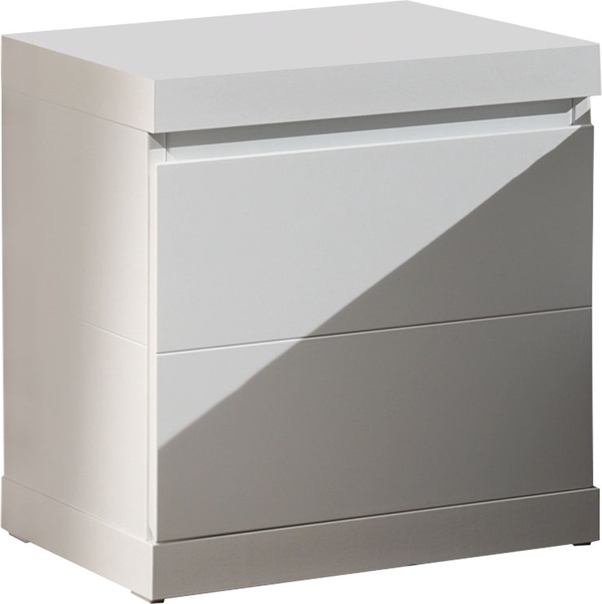 Vipack Nachttafel Lara - 44 x 48 x 40 cm - - Wit