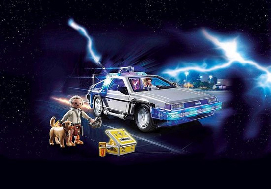 Playmobil Back To The Future Delorean - 70317
