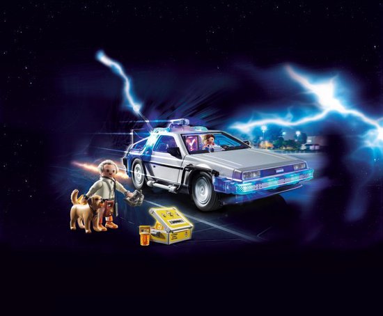 Playmobil Back To The Future Delorean - 70317