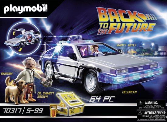 Playmobil Back To The Future Delorean - 70317