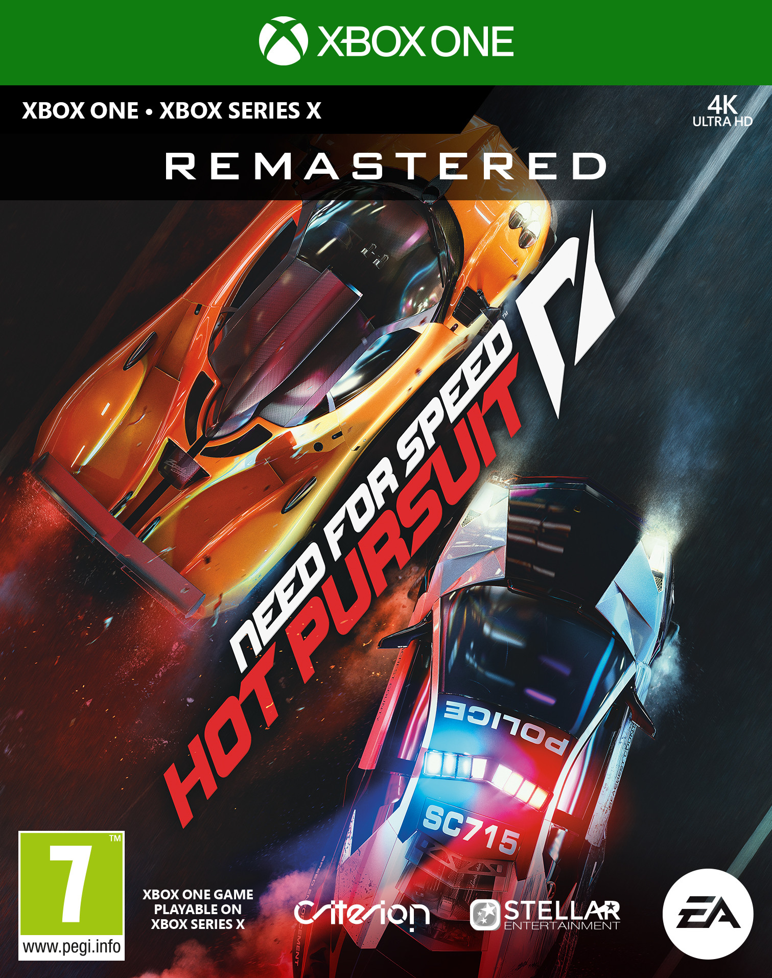 Electronic Arts Need for Speed Hot Pursuit Remastered