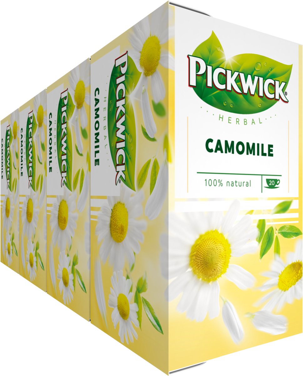 Pickwick - Herbal Camomile - 4x 20 zakjes