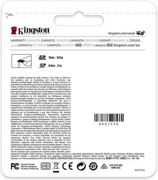 Kingston Canvas Go Plus 64GB - Zwart