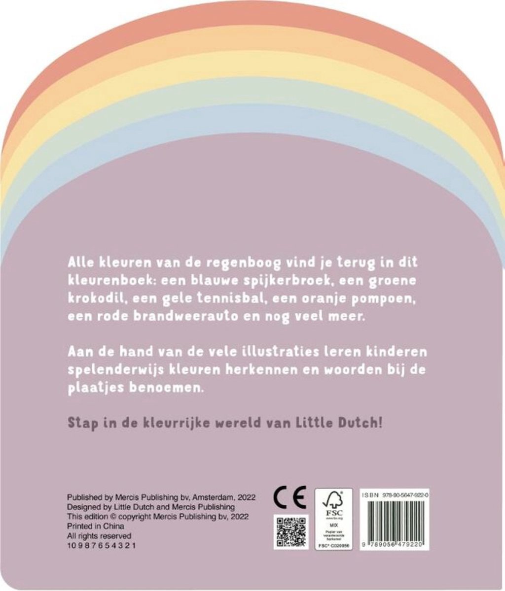 Top1Toys Regenboog kleurenboek