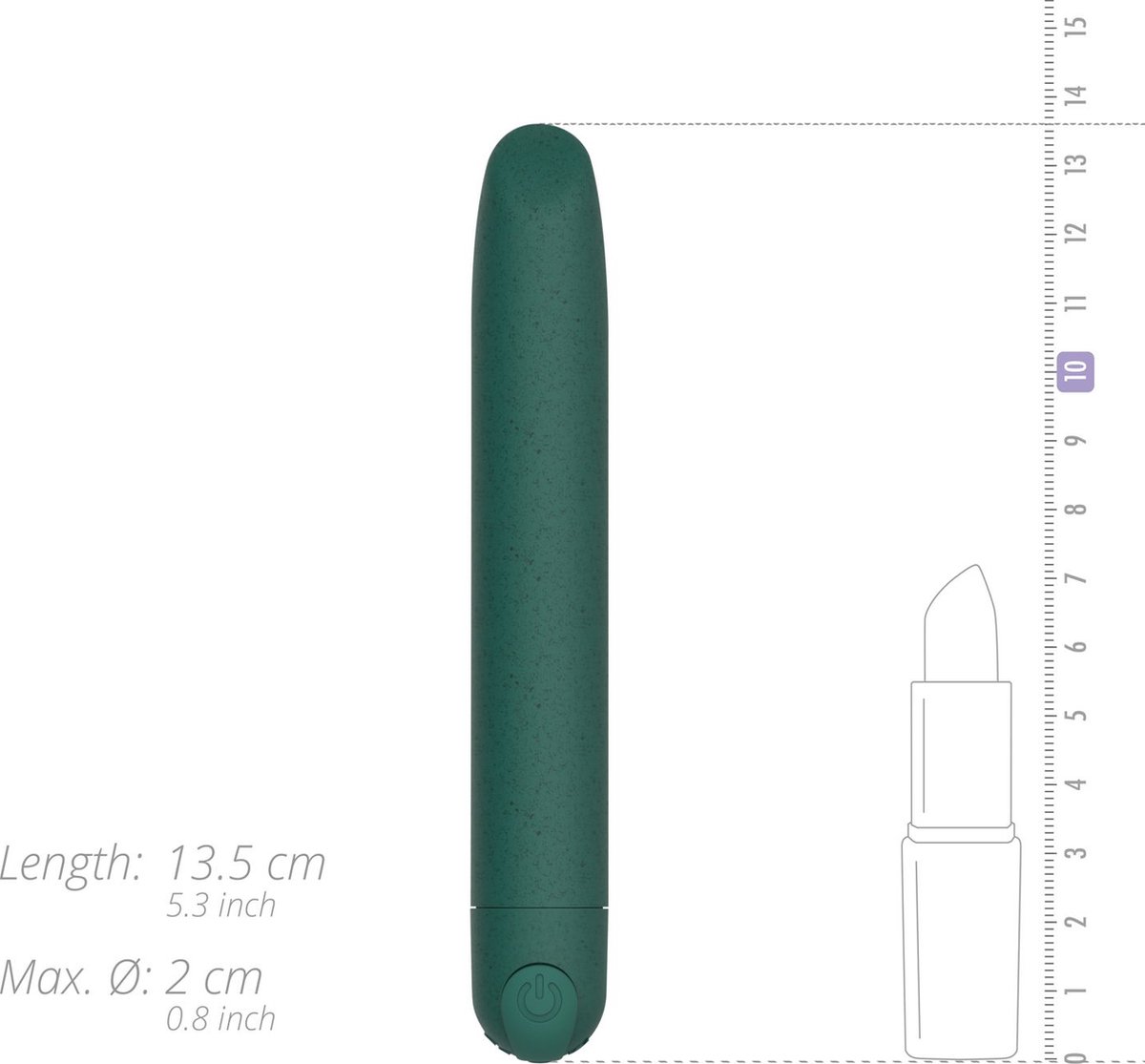 Gløv - Eco Bullet Vibrator - - Groen