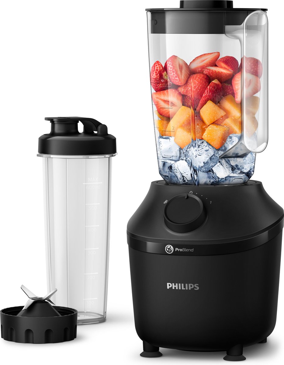 Philips blender HR2041/41 - Zwart