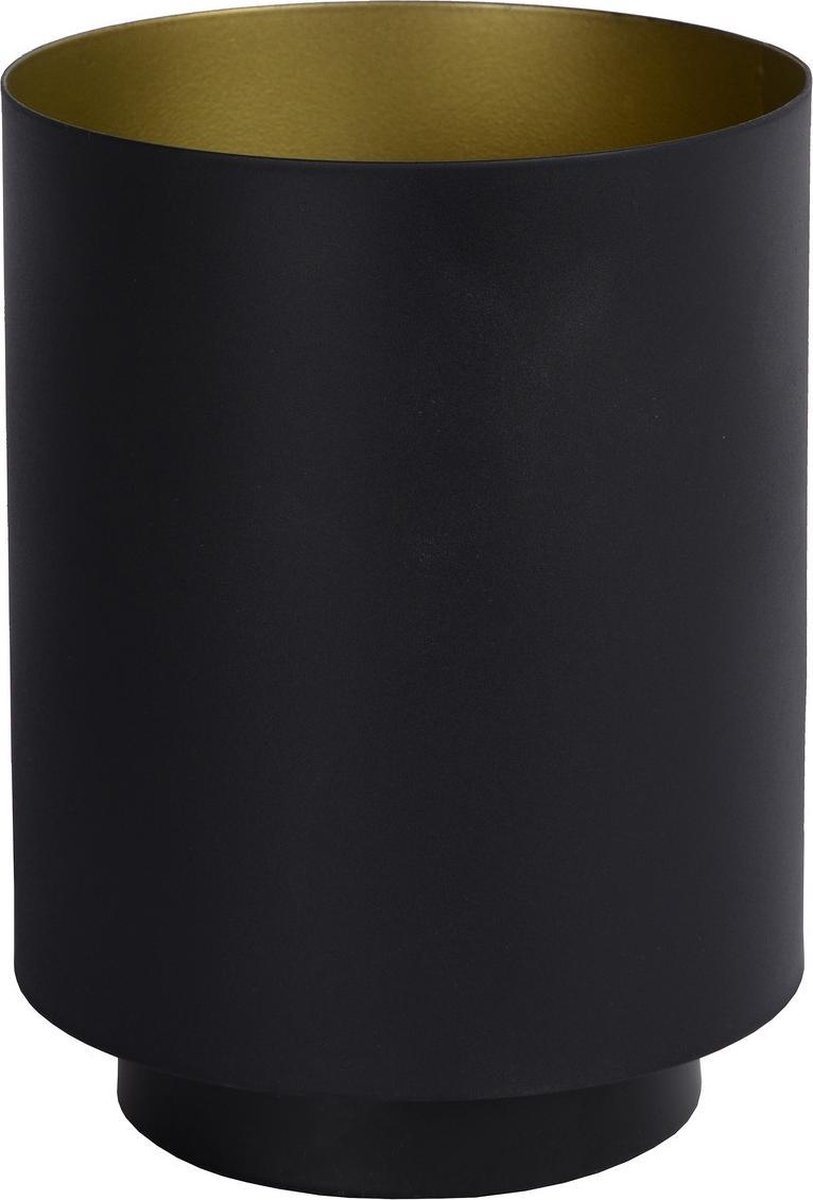 Lucide Suzy Tafellamp E14/40w Rond/goud - Zwart