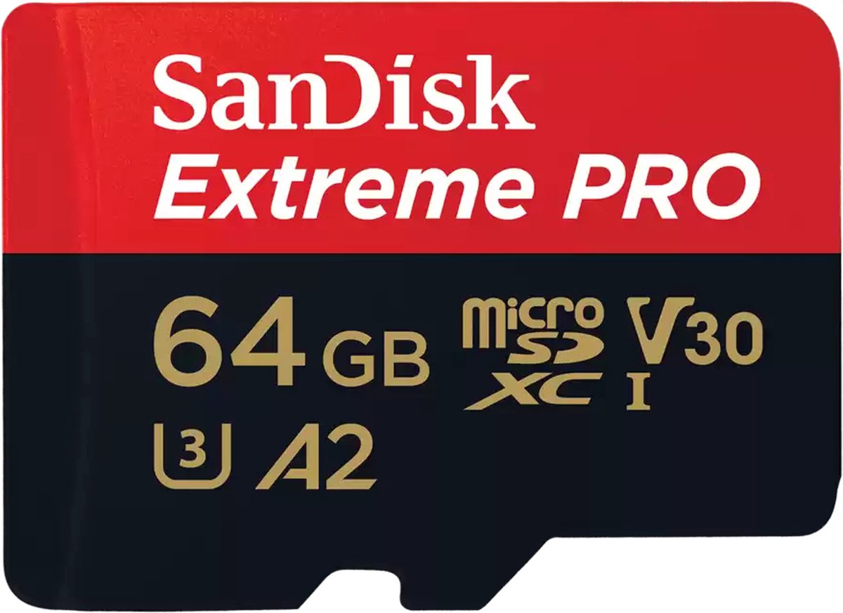 Sandisk MicroSDXC Extreme Pro 64GB 200mb/s