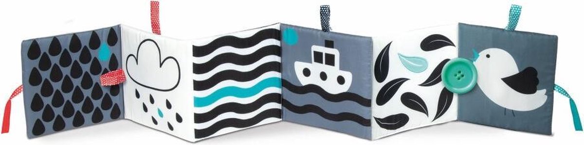 Clementoni Babyboekje Mijn Eerste Maanden/wit Junior - Zwart