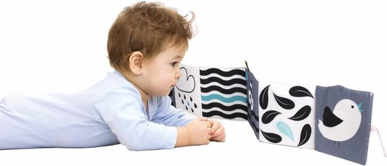 Clementoni Babyboekje Mijn Eerste Maanden/wit Junior - Zwart