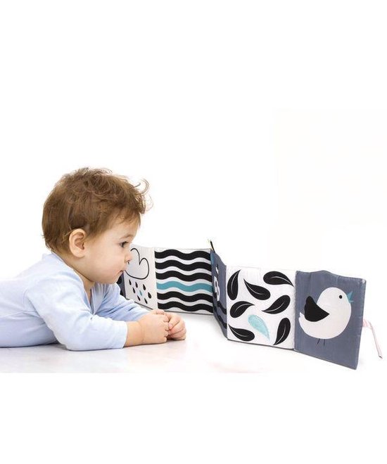 Clementoni Babyboekje Mijn Eerste Maanden/wit Junior - Zwart