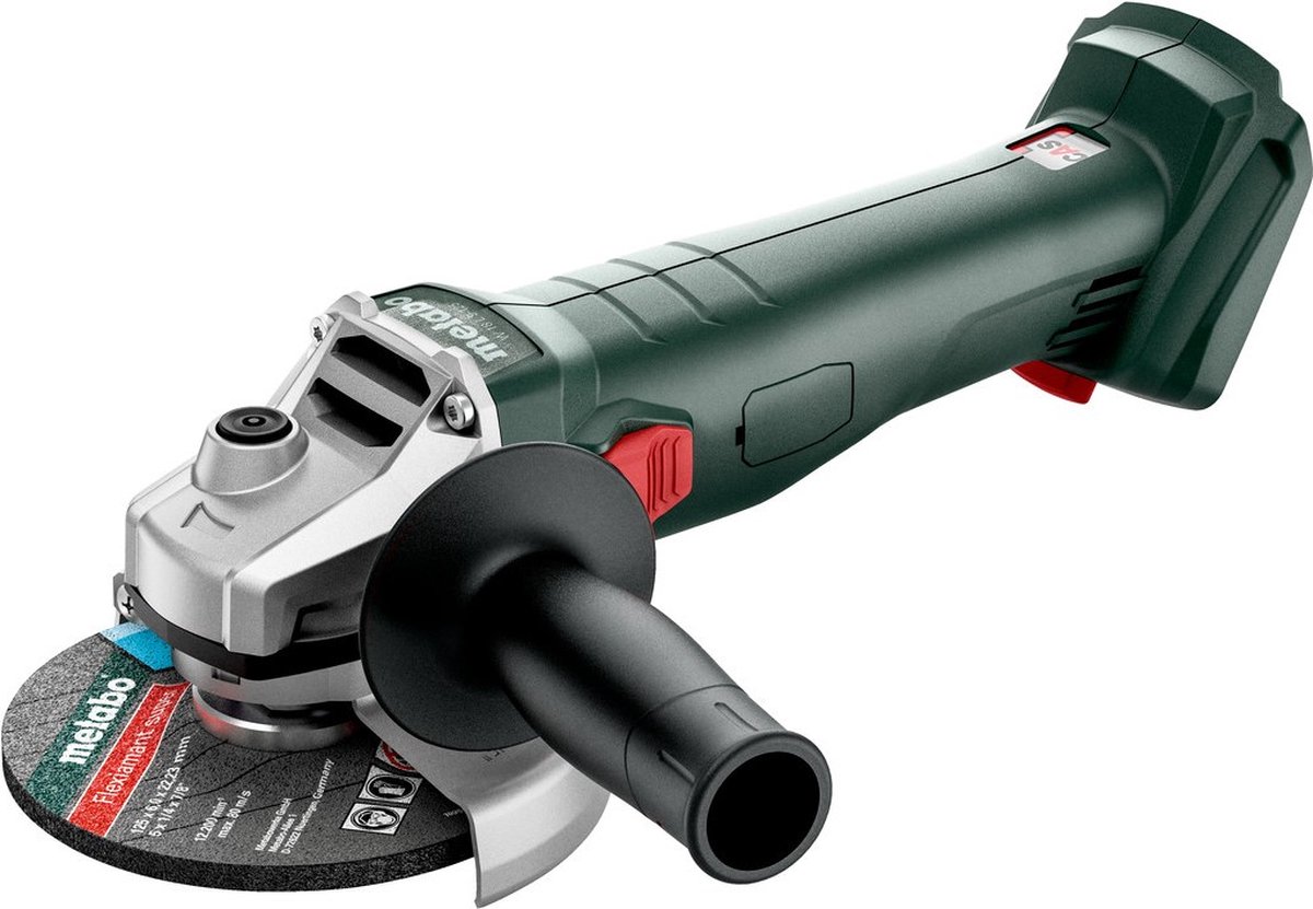 Metabo W 18 L 9-125 Accu Haakse Slijper | 18V | Excl. accu&apos;s en lader | x 165L