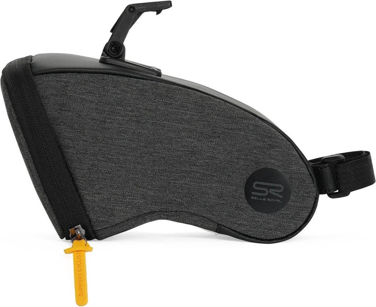 Selle Royal Zadeltas Met Clip Medium Polyester 1,2 Liter - Zwart