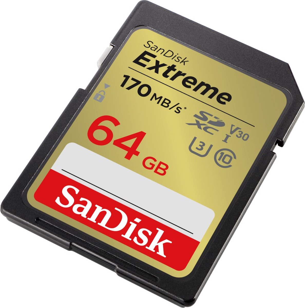 Sandisk SDXC Extreme 64GB 170mb/s
