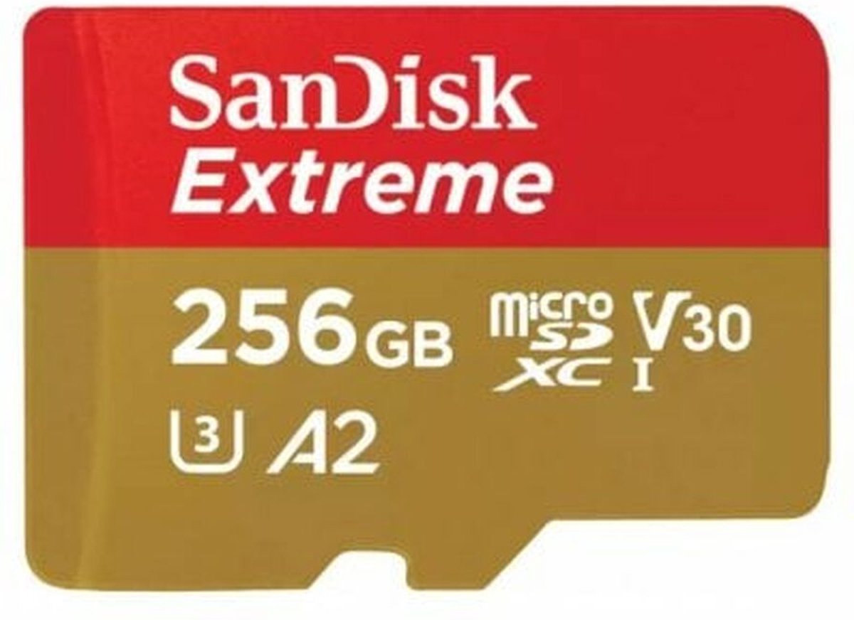 Sandisk MicroSDXC Extreme 256GB 190mb/s
