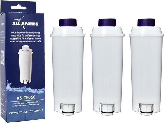 AllSpares Delonghi Waterfilter (3st.) Dlsc002