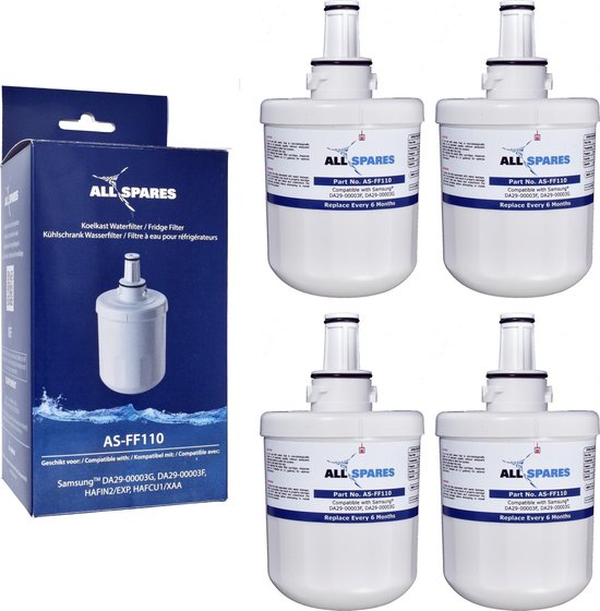 AllSpares Samsung Waterfilter (4st.) Da29-00003f/da29-00003g Hafin2