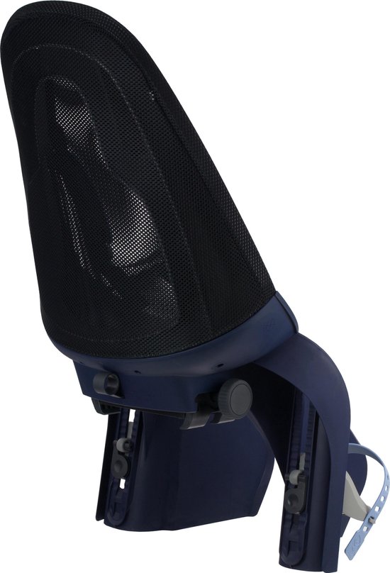 Qibbel Fietszitje Air Achter Junior Mesh/zwart - Blauw