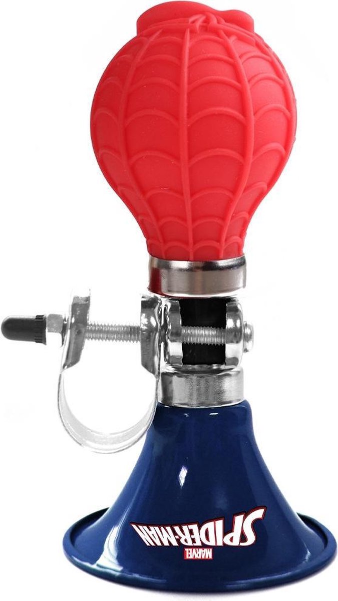 Marvel Fietstoeter Spider-man Jongens 14 Cm Staal/rood - Blauw