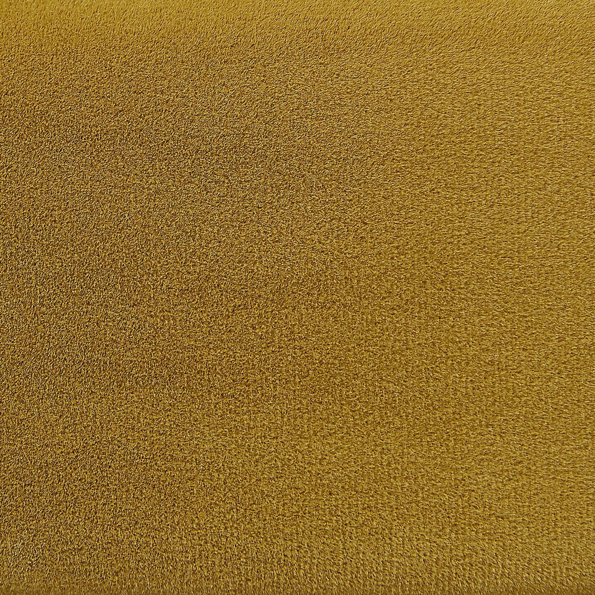 Beliani Garland Poef Fluweel 40 X 40 Cm - Geel